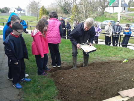 Planting our School Garden 2014